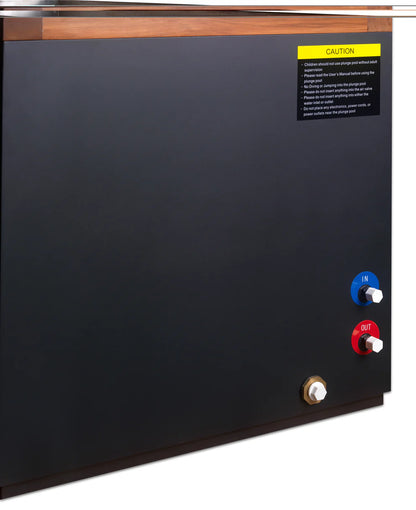 Dynamic Cold Therapy Cuboid Stainless Steel Cold Plunge XL