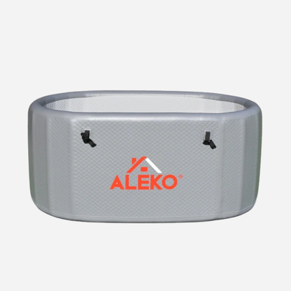 Aleko Arctica Inflatable Cold Plunge and 1 HP Chiller & Heater